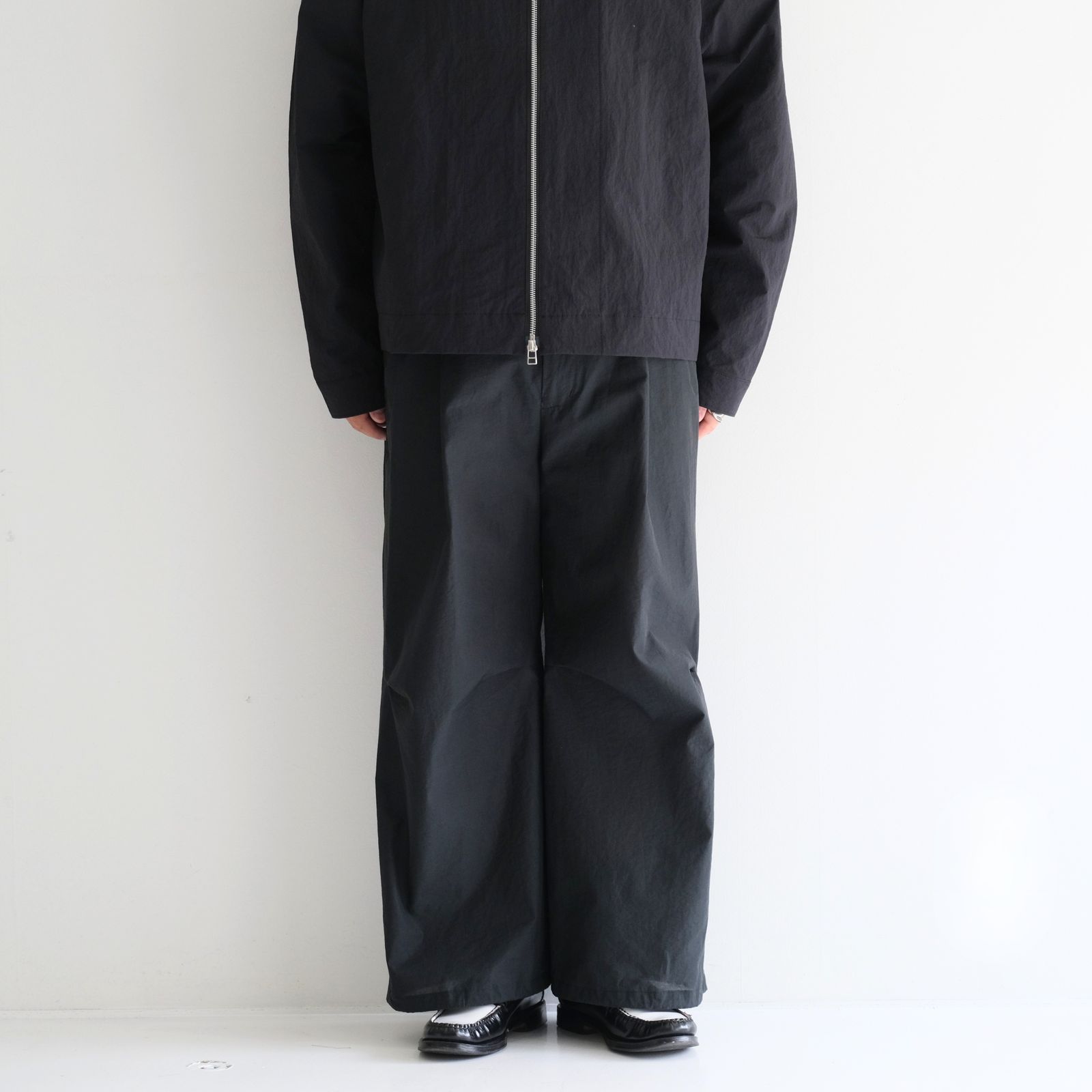 BAllOON EASY PANTS / バルーン イージー パンツ（BLACK）