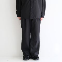 Breathable Linen Easy Pants DotAir®  / ブリーザブル リネンイージーパンツ DotAir®（OFF BLACK）