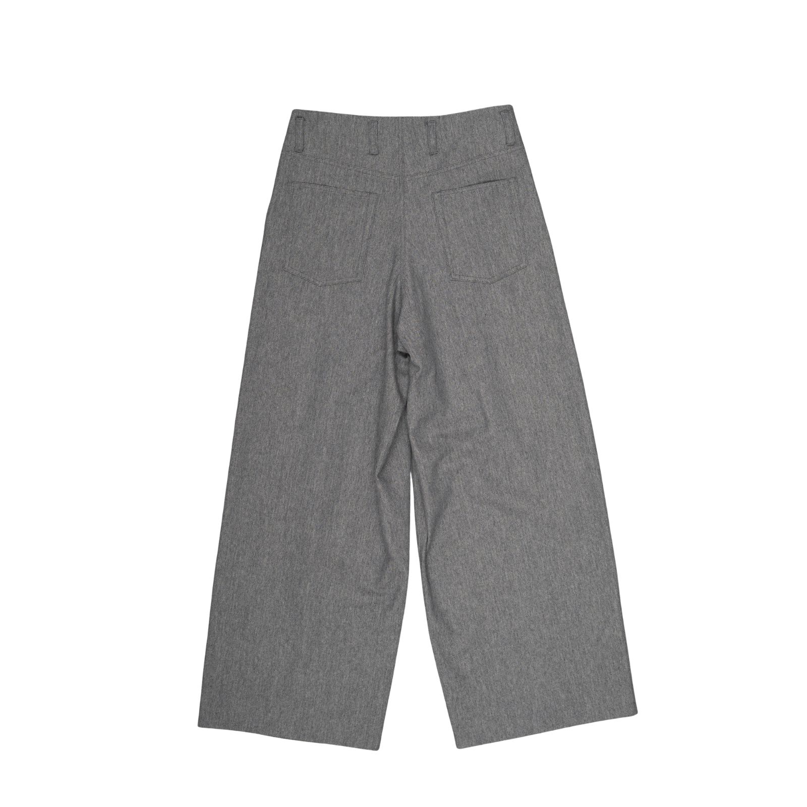 【入荷時期：2026年8-9月頃】Tucked Wide Trousers / タクト ワイド トラウザー（Gray）