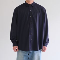KANEMASA PHIL. - 46G Atmosphere L/S Shirt / シャツ / ネイビー | iko