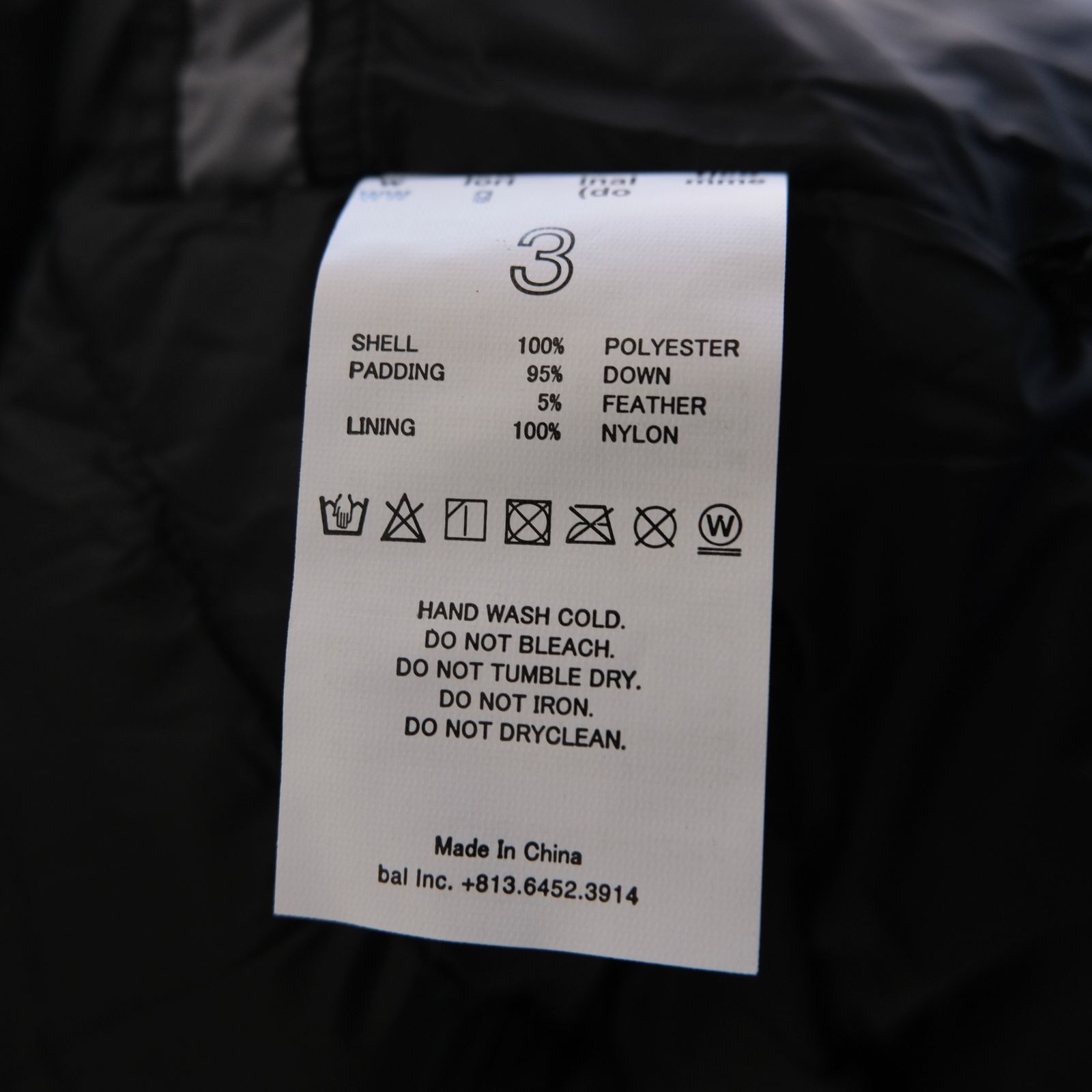 BAL / TAION STAND COLLAR DOWN JACKET / ダウンジャケット / ジャケット / コラボレーション / ASPHALT