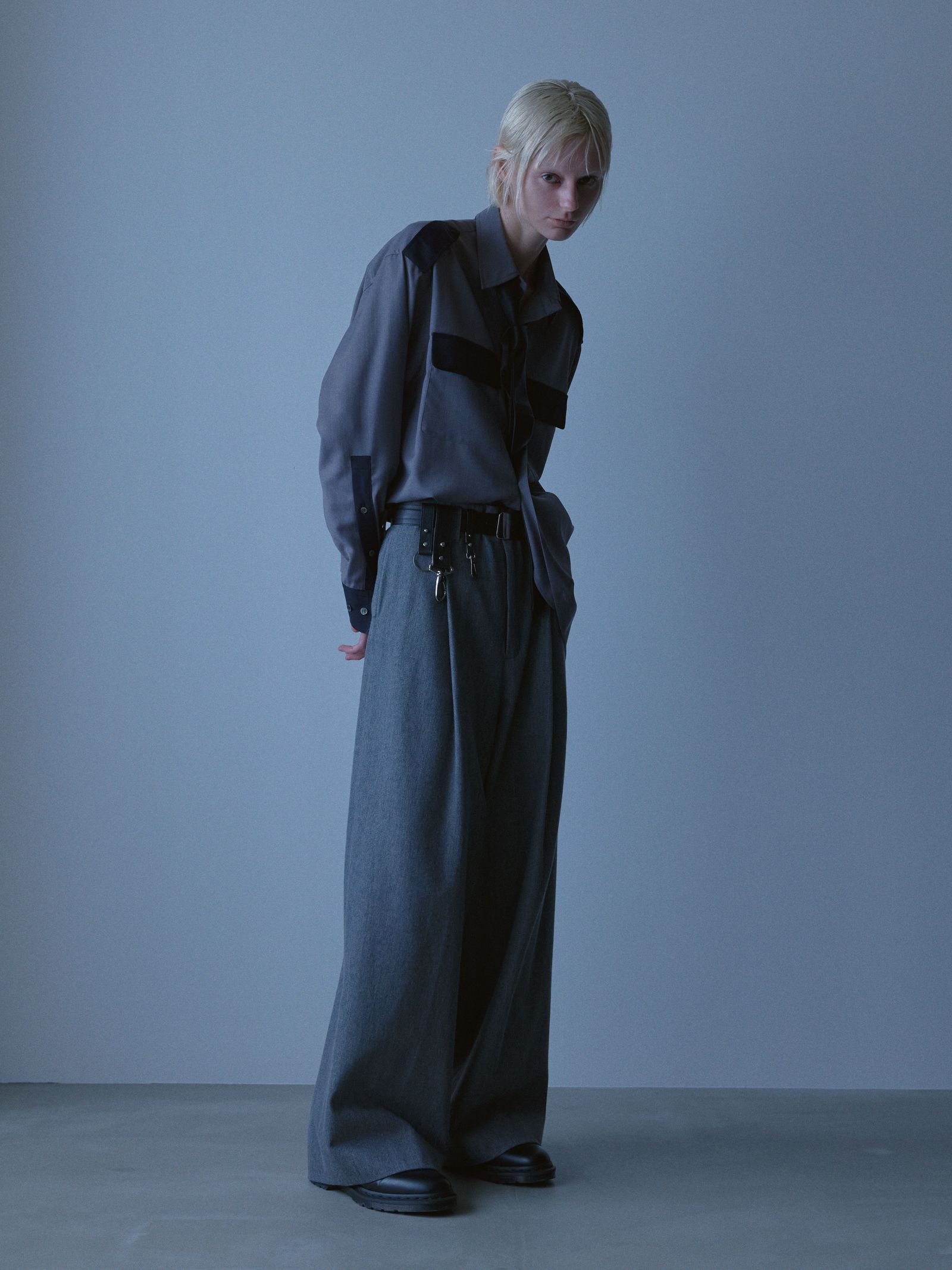 【入荷時期：2026年8-9月頃】Leather Belt / レザー ベルト（Black）