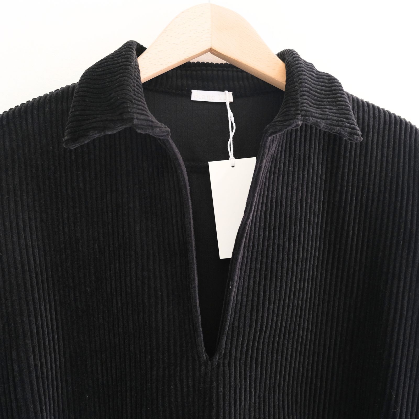 【残り1点】Corduroy Skipper Shirts（Black）