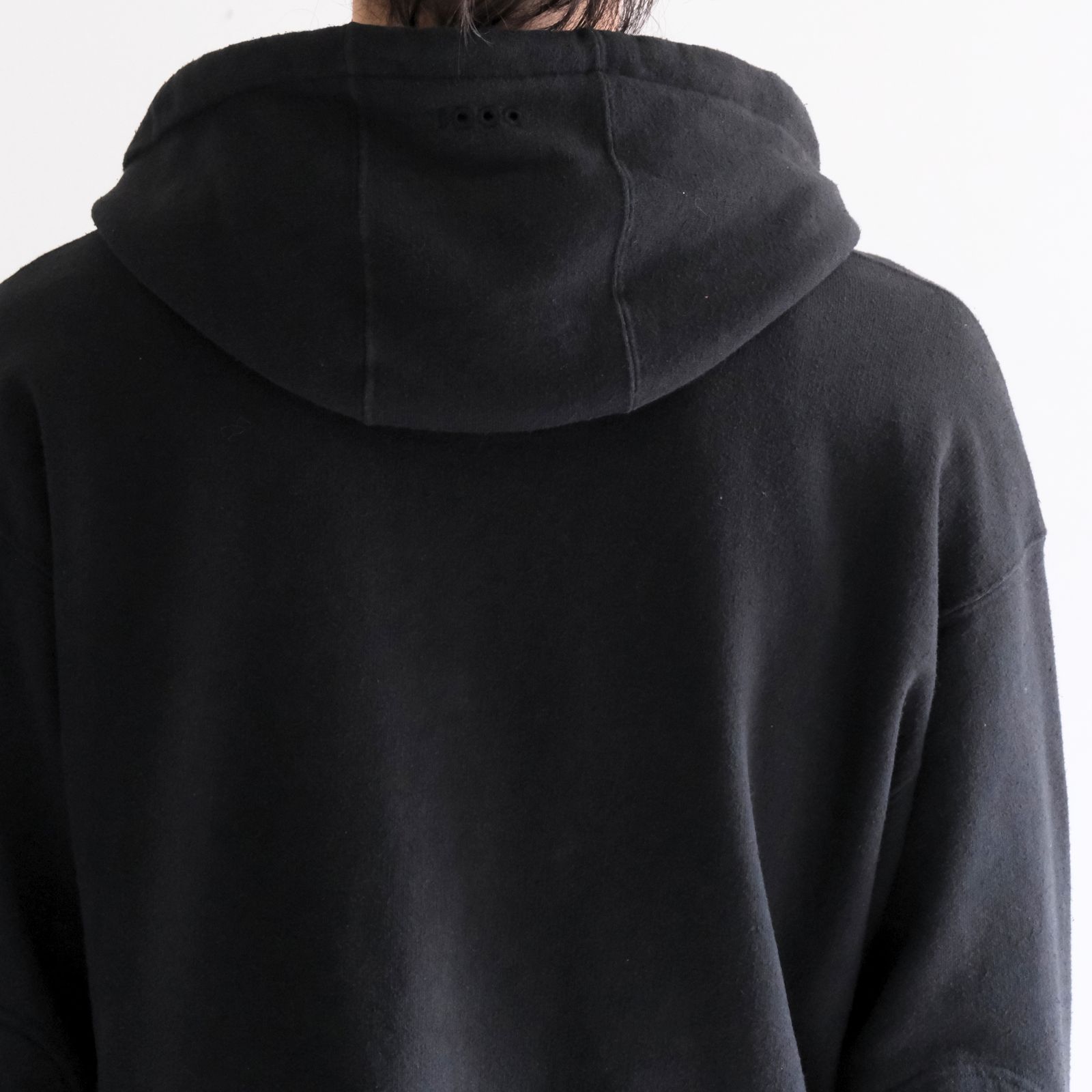 NEPPED HOODIE（INK BLACK）
