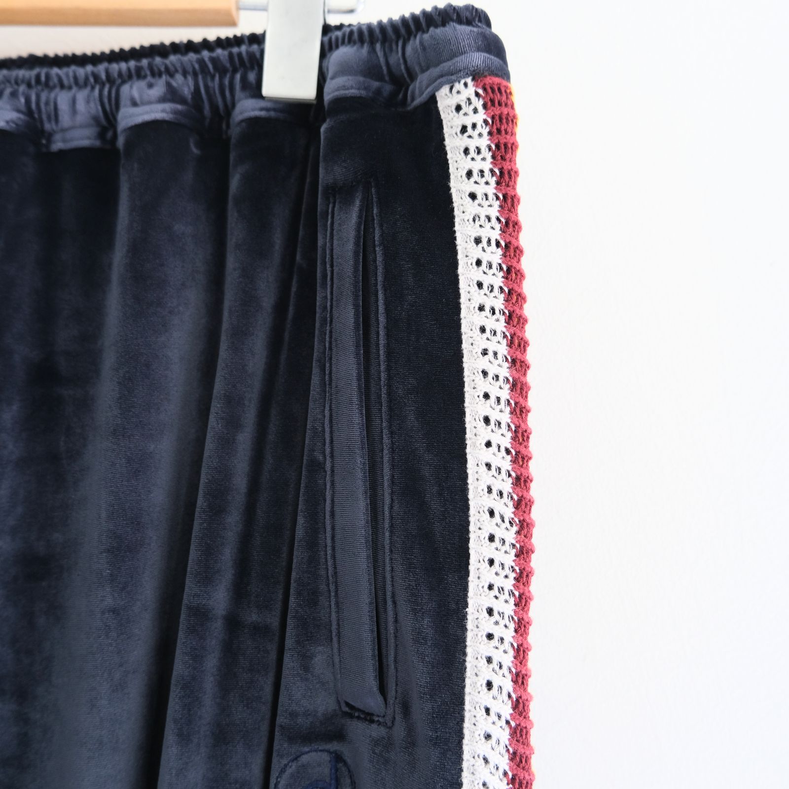 VELOUR TRACK PANT（NAVY）