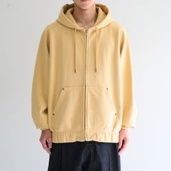 【残り1点】ACTIVE PARKA  ‐Processed Sweat‐（Yellow）