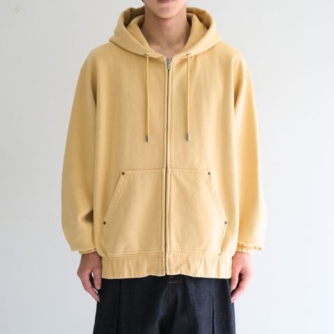 【残り1点】ACTIVE PARKA  ‐Processed Sweat‐（Yellow）