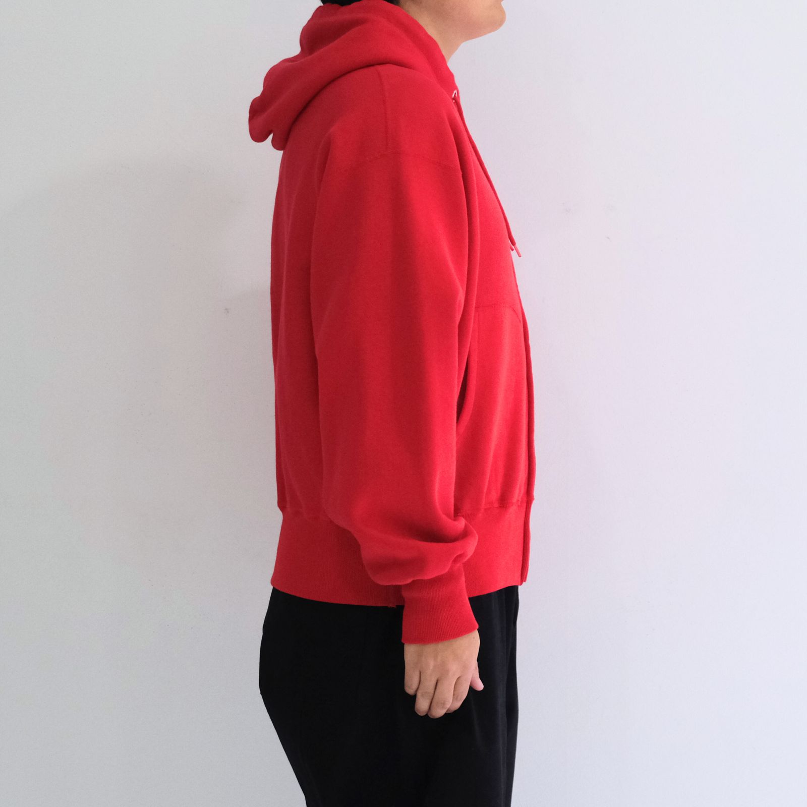 ZIP UP PARKA / ジップアップパーカー / RED