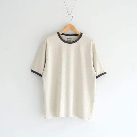 Homeboy Garment Ringer Tee / ホームボーイ ガーメント リンガーTシャツ（LIGHT SAND）