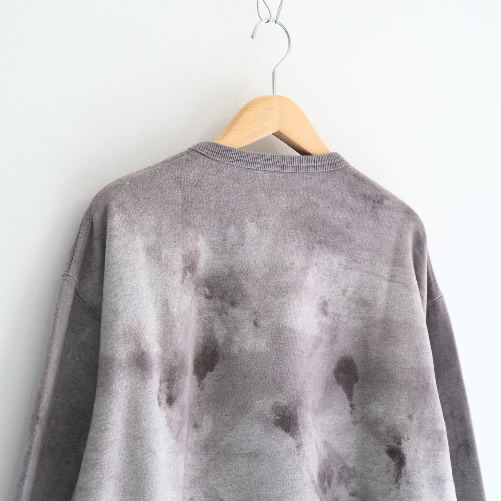 Reimagined Newsboy Fleece-Lined Sweatshirt / スウェット / Oak Gall Melange