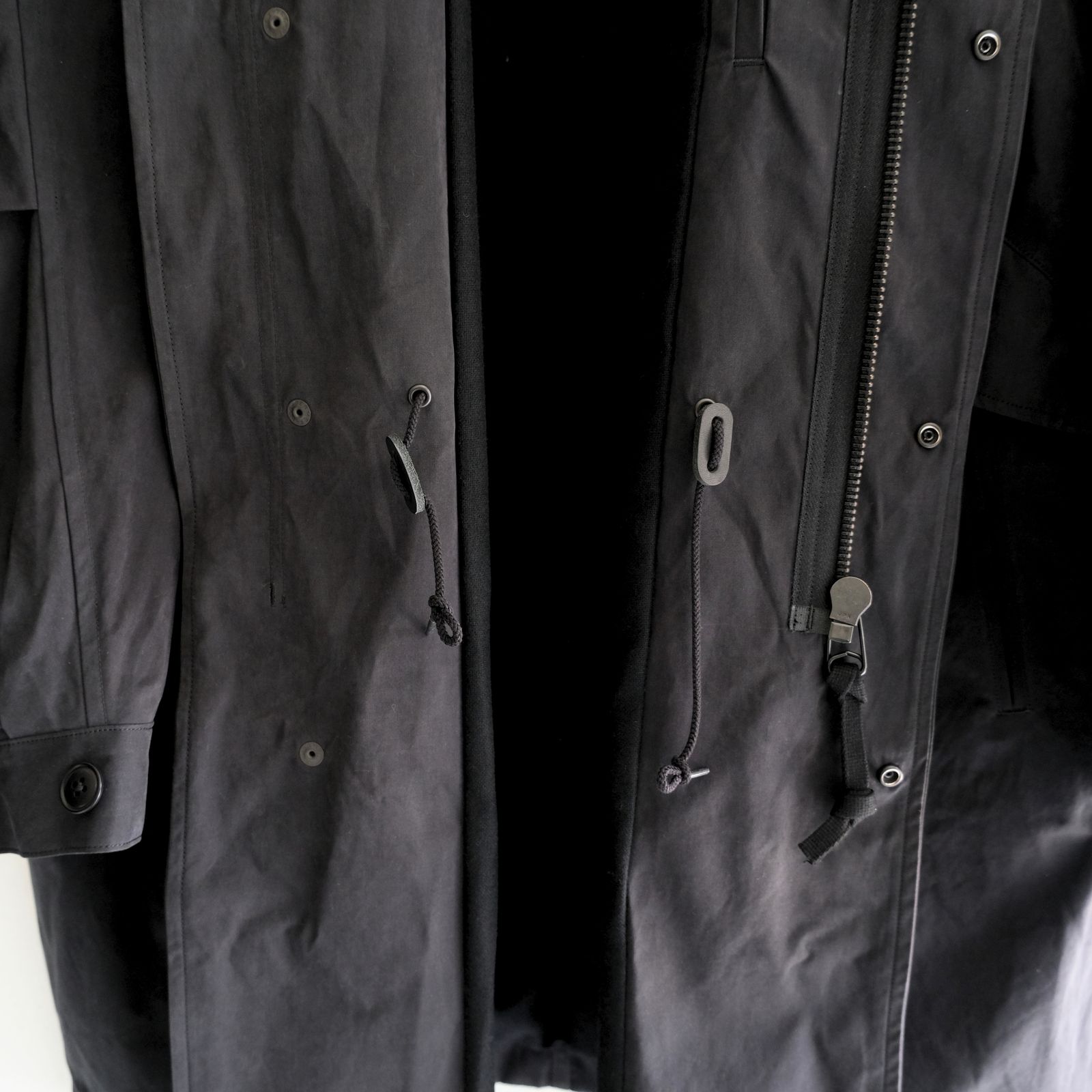 【残り1点】WAXED WEATHER B/C FIELD COAT（INK BLACK）