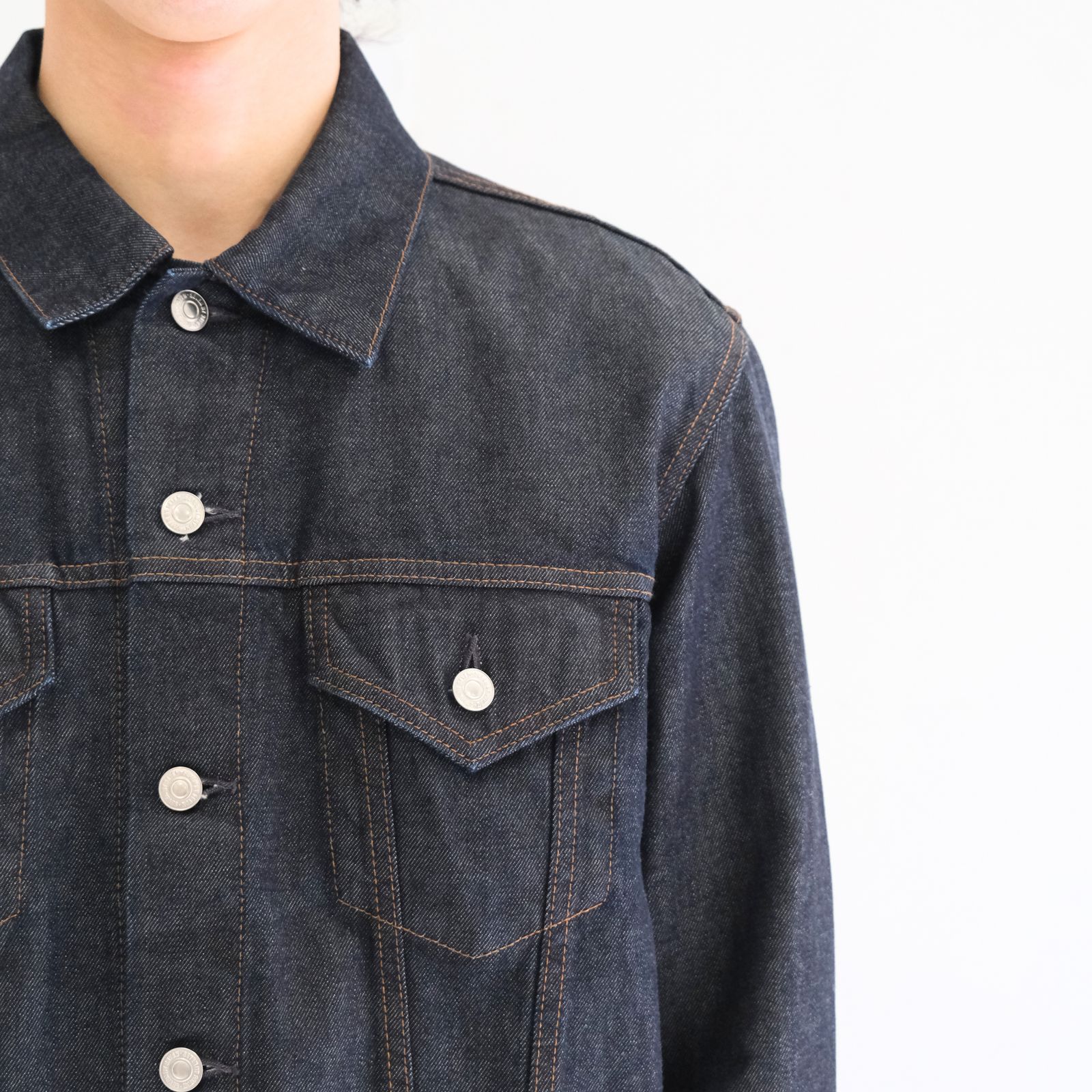 3RD TYPE TRUCKER JACKET  ‐10.5oz Supima Cotton Denim‐（Indigo ）