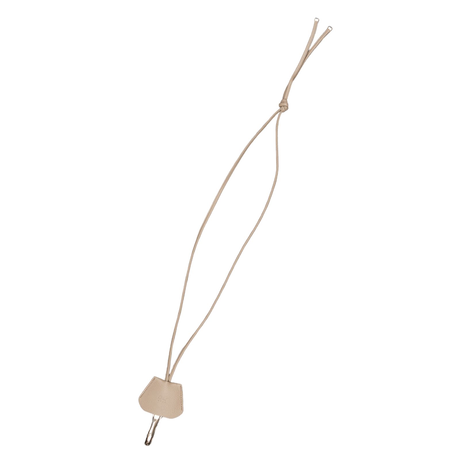 【入荷時期：2026年8-9月頃】Leather Cord Crochet / レザー コード クロシェット（Gray）