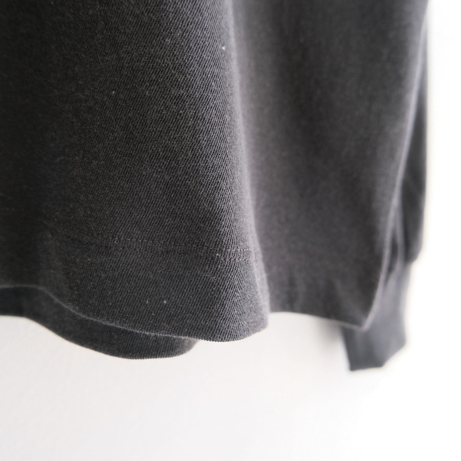 FADED TWIST TENJIKU HENLEY-NECK TOP / ヘンリーネック / ロンT /  BLACK