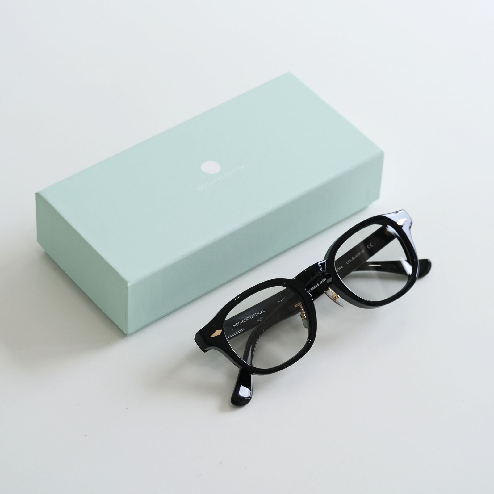 NOCHINO OPTICAL - NOCHINO FR #2 GLOSS BLACK × GREY GREEN to
