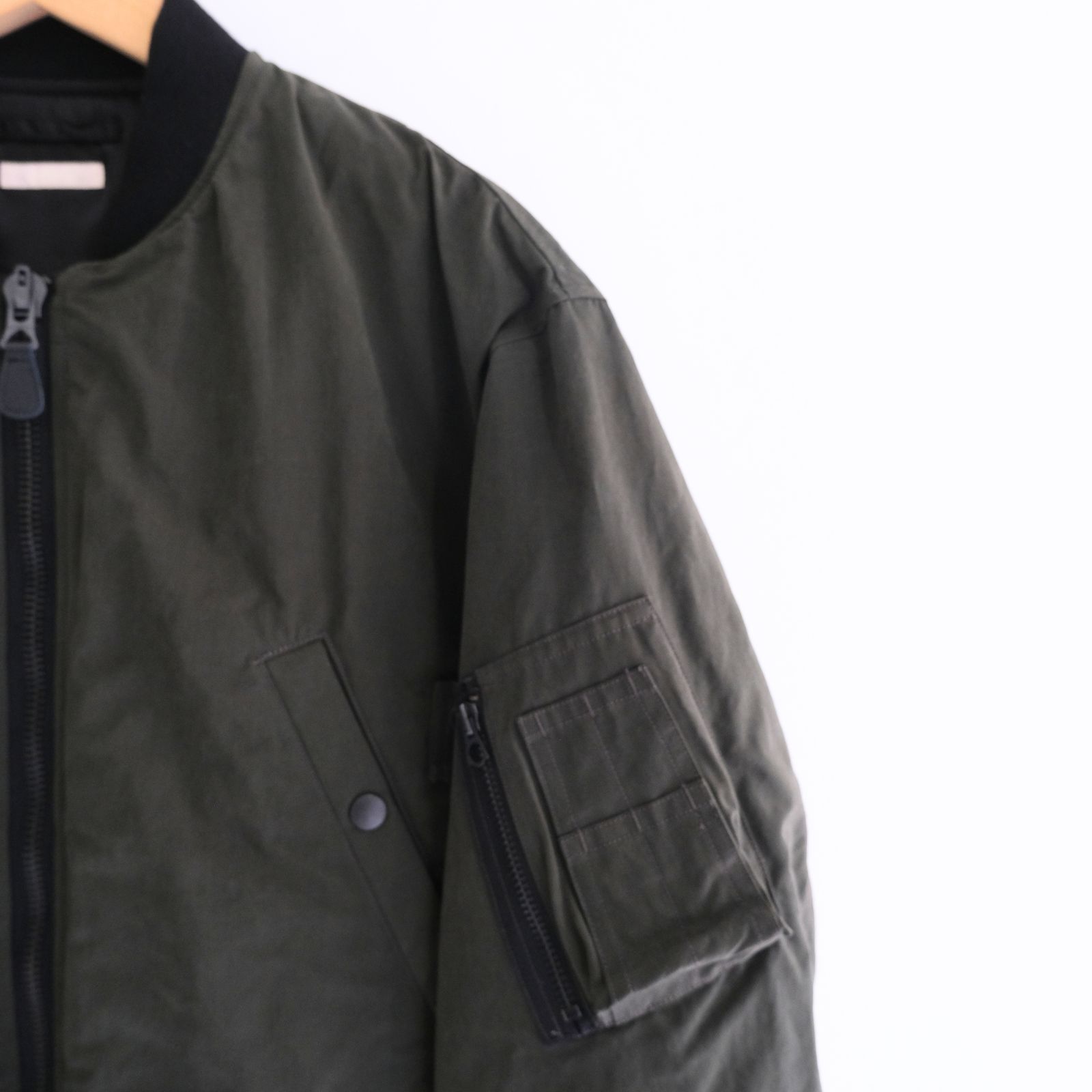 【残り1点】WAXED WEATHER FLIGHT JKT（HUNTER GREEN）
