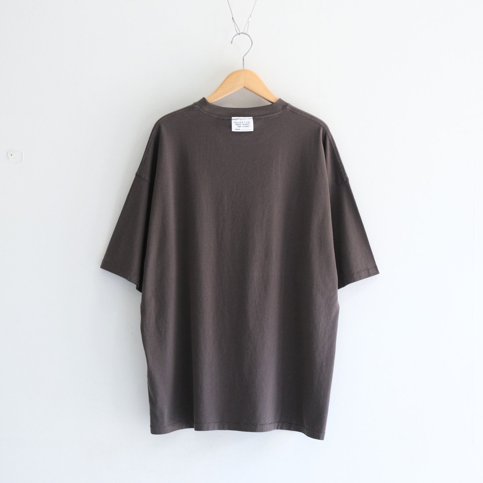 "TEE-NS".11 Counting sheep Tee / "TEE-NS".11 カウンティング シープ Tシャツ（BLACK）