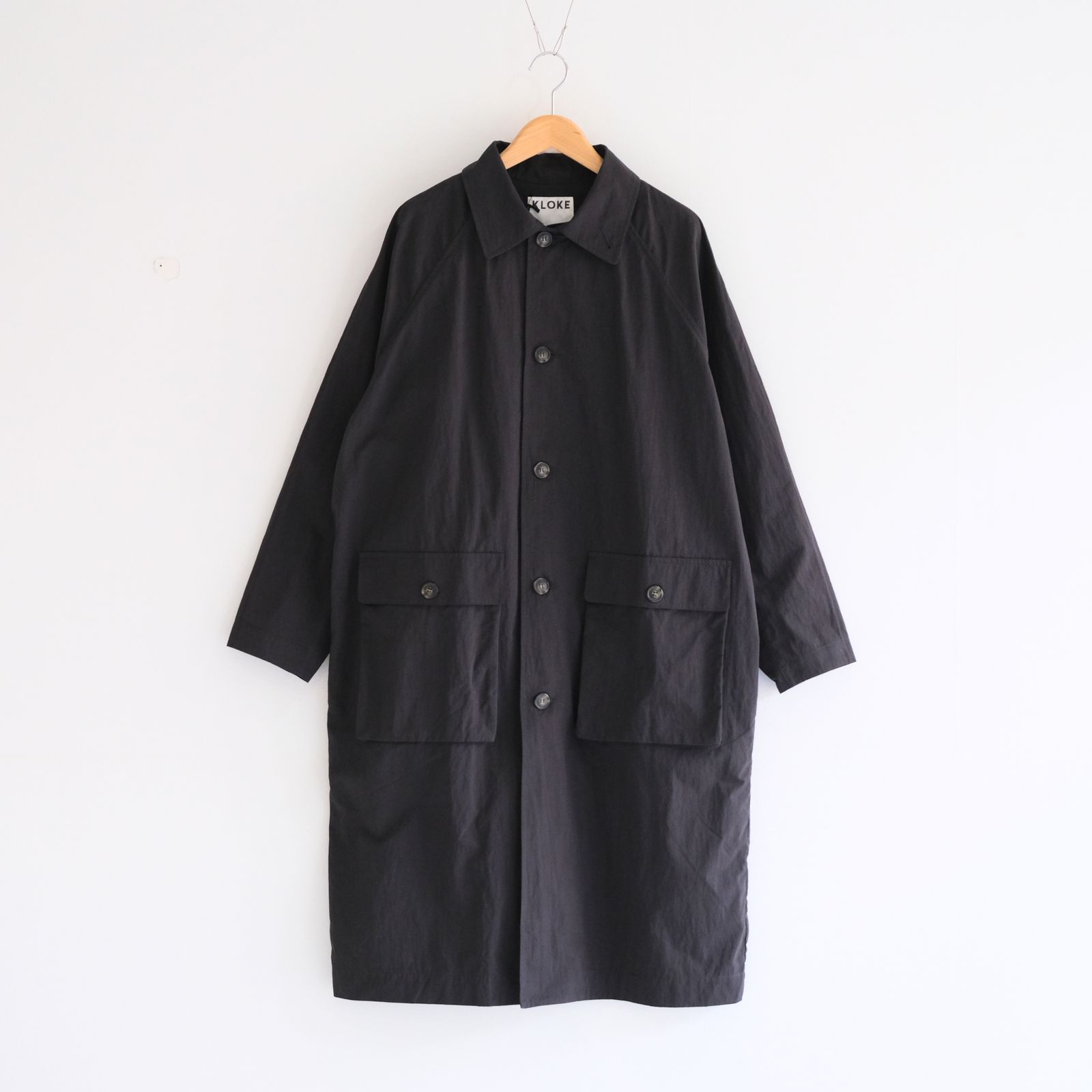 KLOKE - Venture Trench / トレンチコート / Jet Black | iko