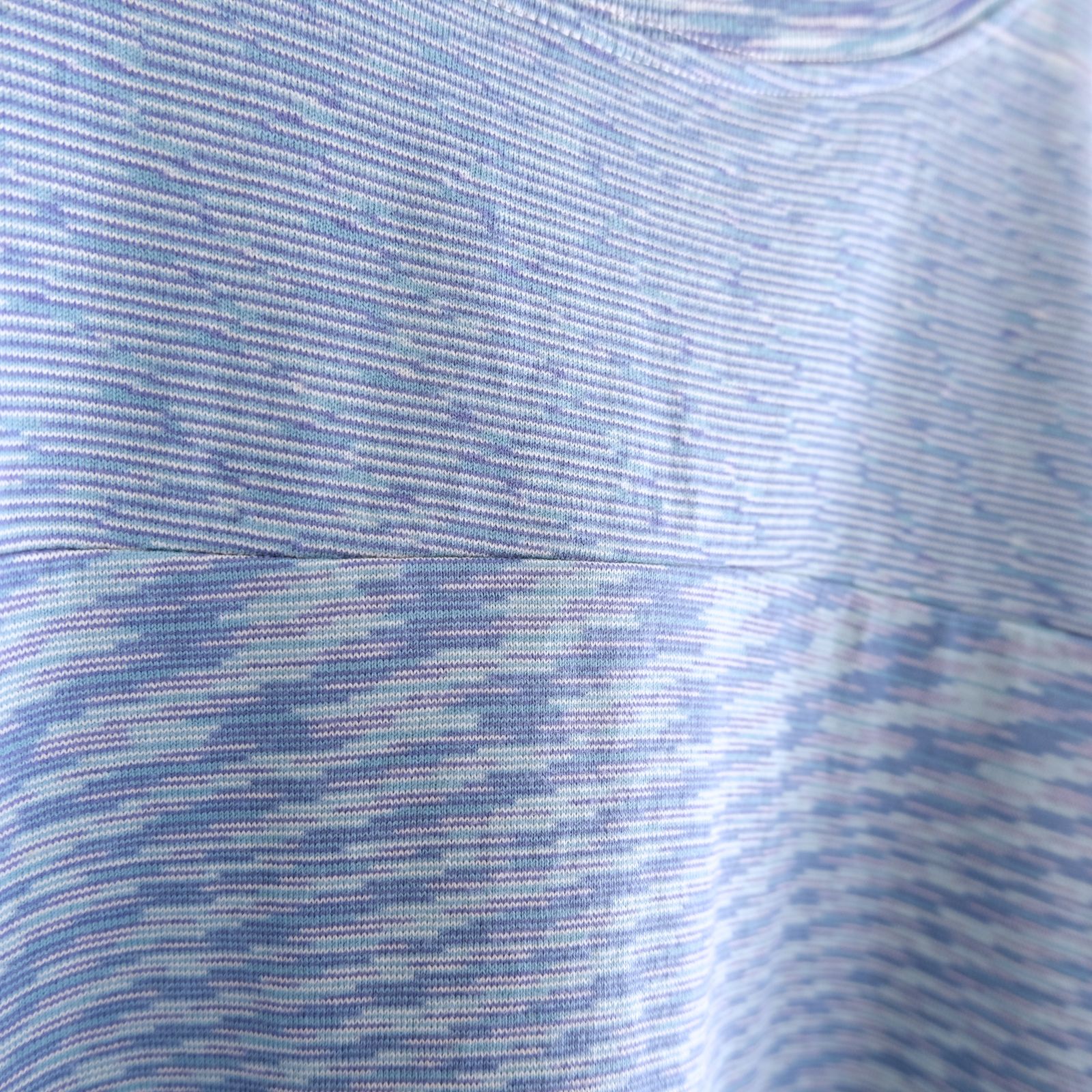 VORTEX FOOTBALL SHIRT fabric by SUN/kakke（MIX BLUE）