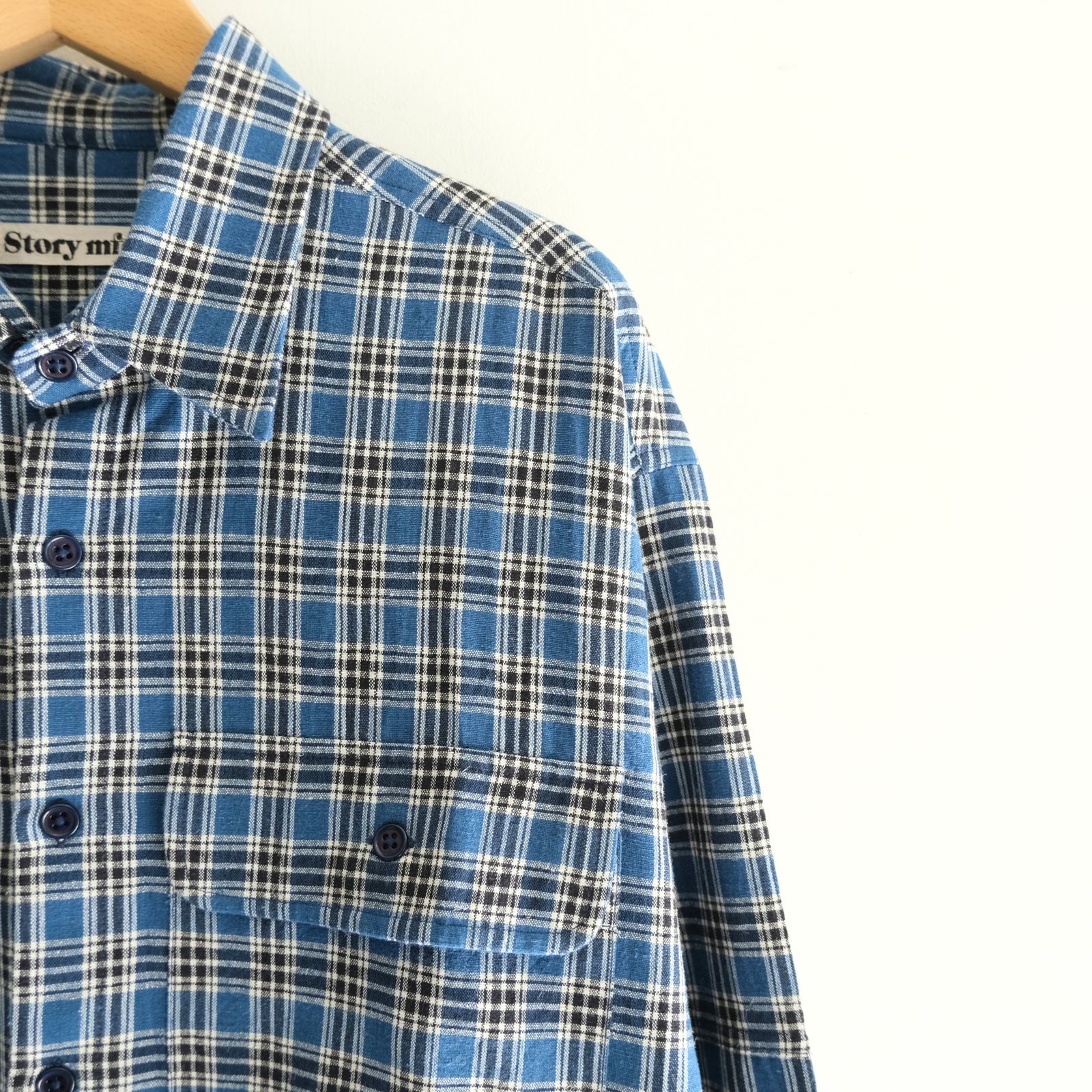 【残り1点】Harvest Shirt（Kyanite Handloom）