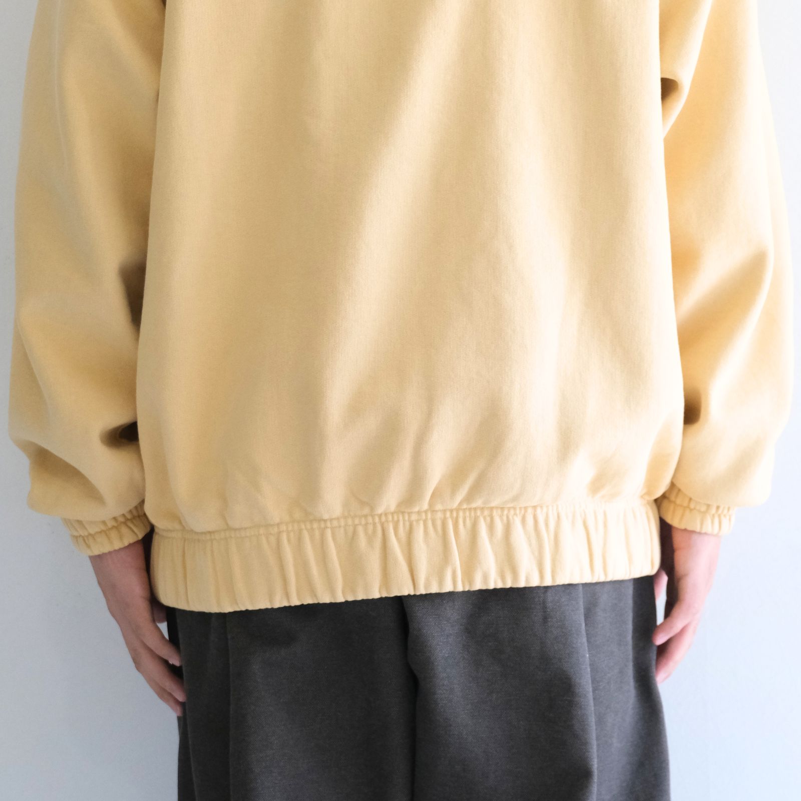 【残り1点】ACTIVE PARKA  ‐Processed Sweat‐（Yellow）