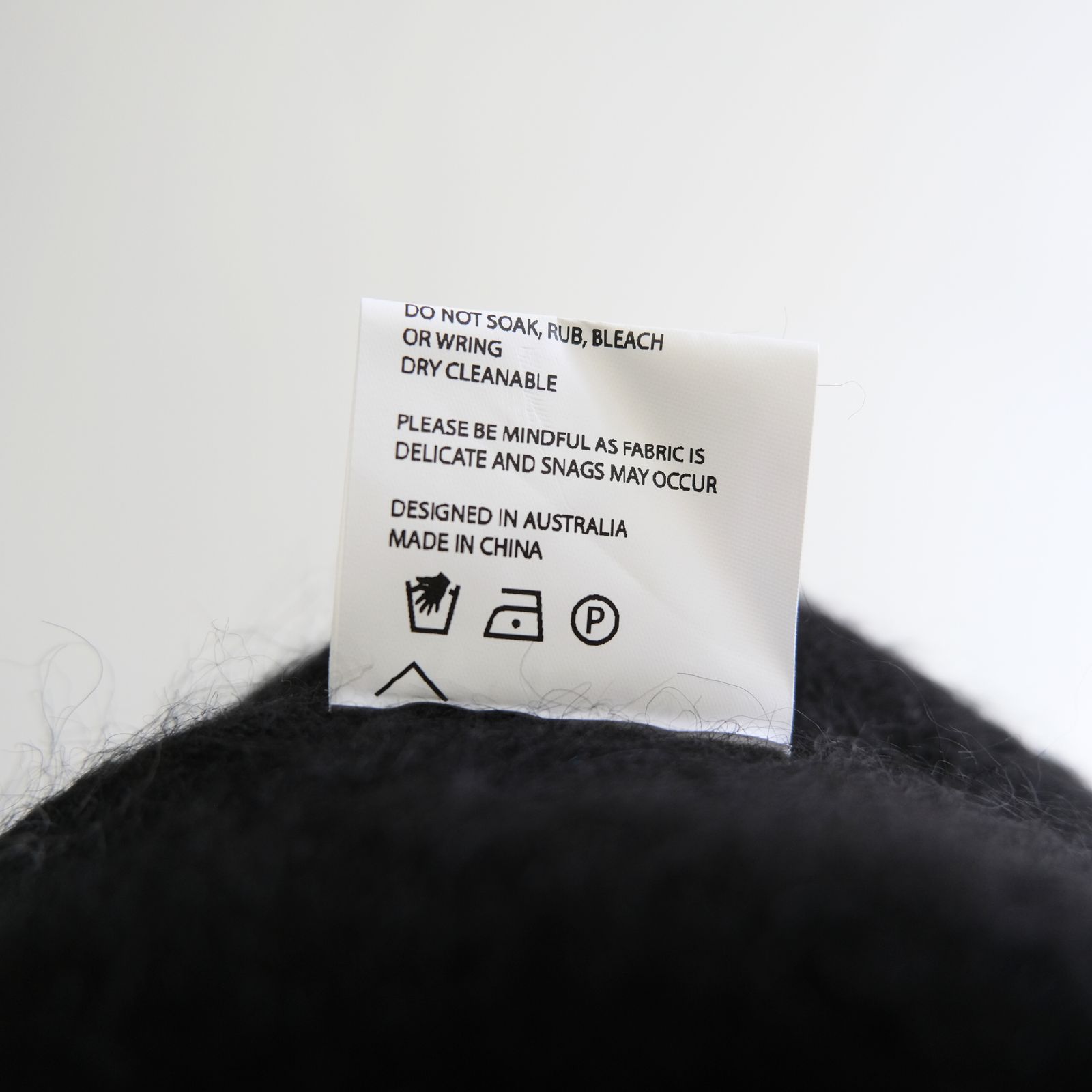 Marlin Sweater / セーター / アルパカ / Black