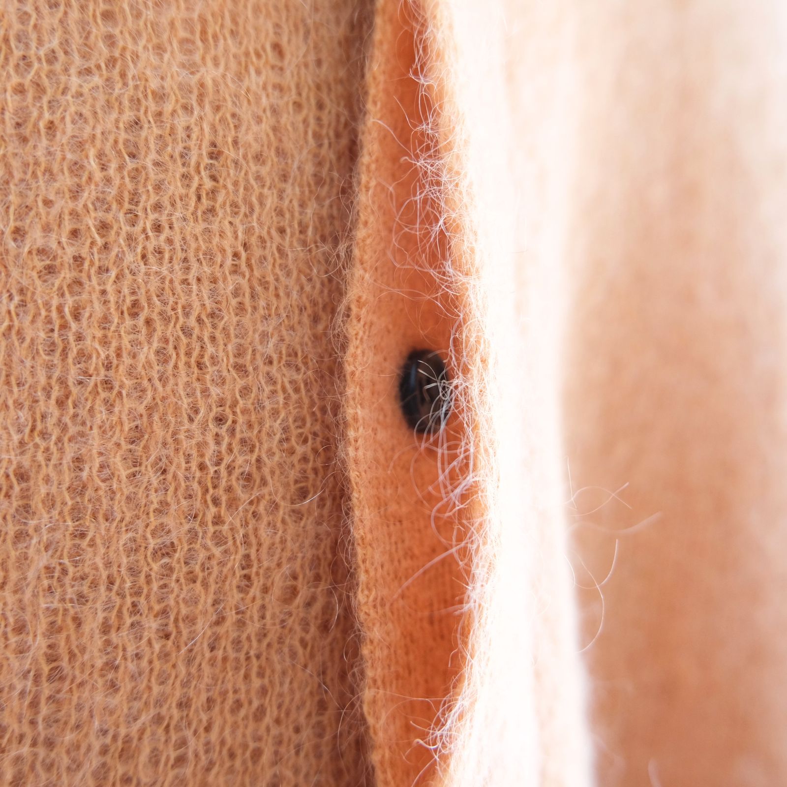 【残り1点】Kid Mohair Knit Shirts（Orange）