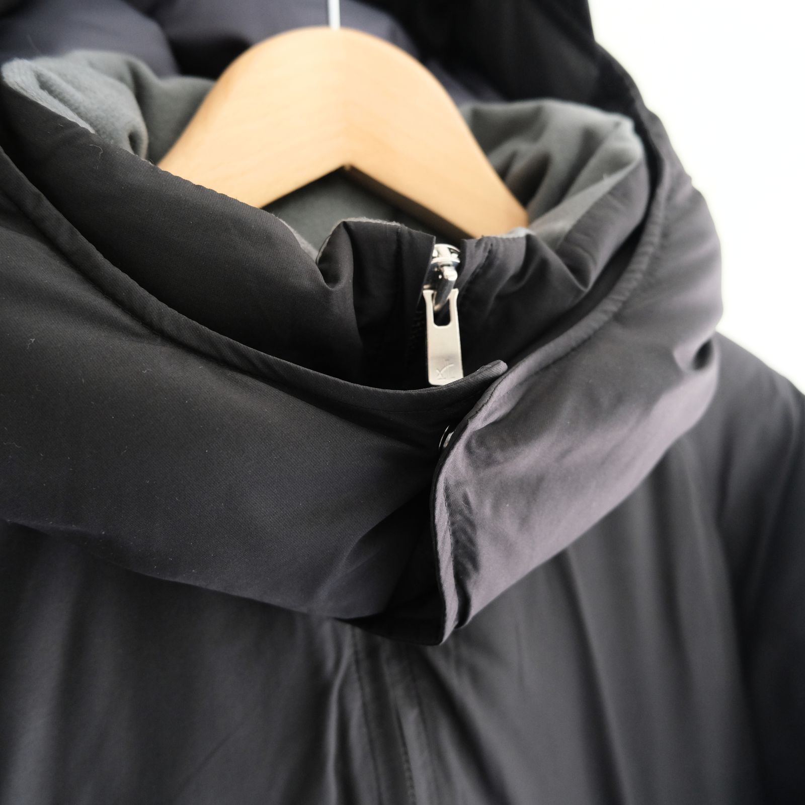 【残り1点】"KATAHDIN"  Water-repellent Down Half Coat（BLACK）