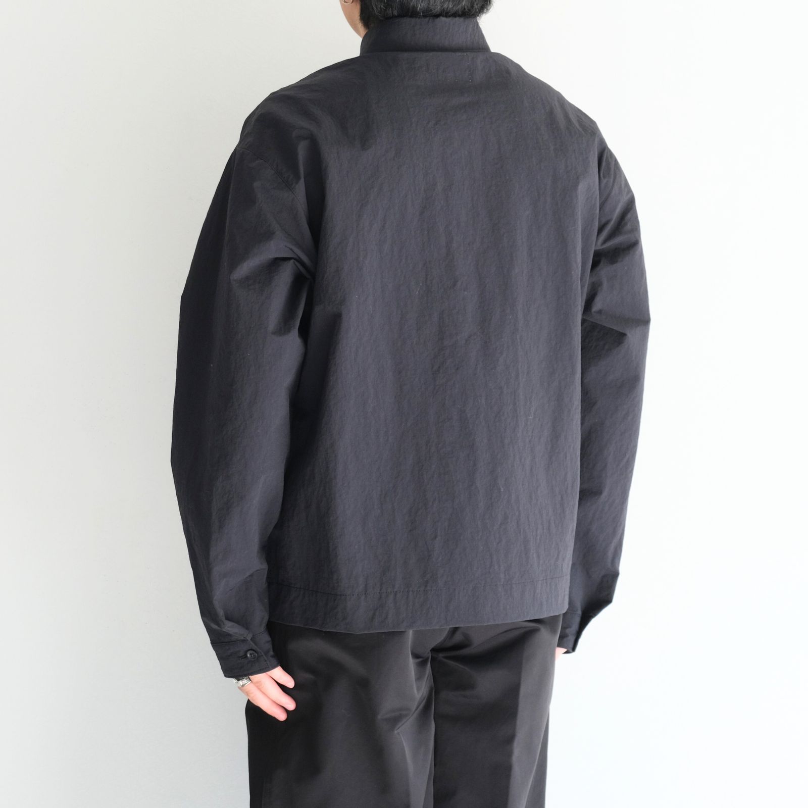 ジャケット・アウター suu SU - Stitch Shirts Blouson / ブルゾン / ナイロン / BLACK | iko