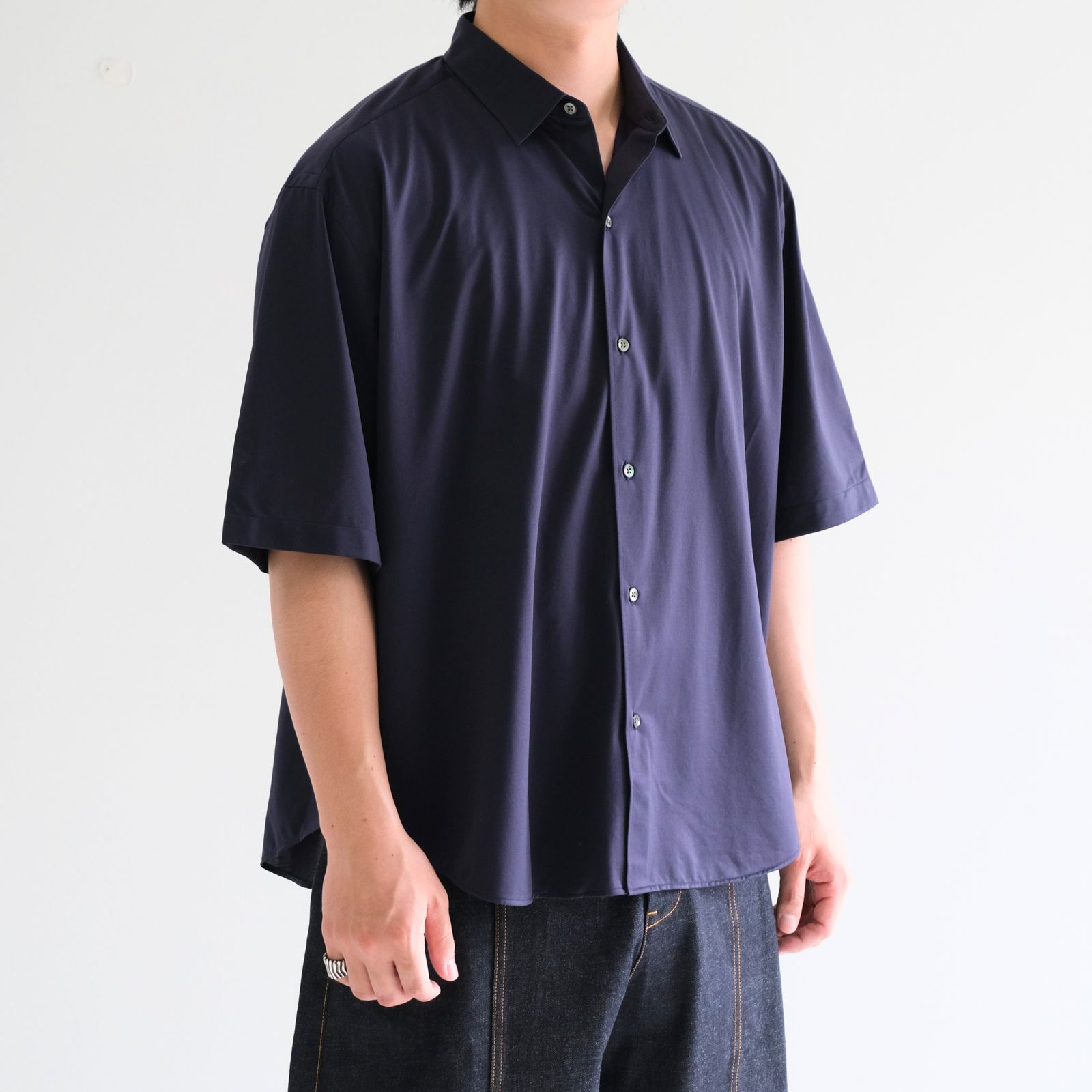 KANEMASA カネマサ 半袖シャツ KANEMASA PHIL. - 46G Atmosphere S/S Shirt / シャツ / 半袖