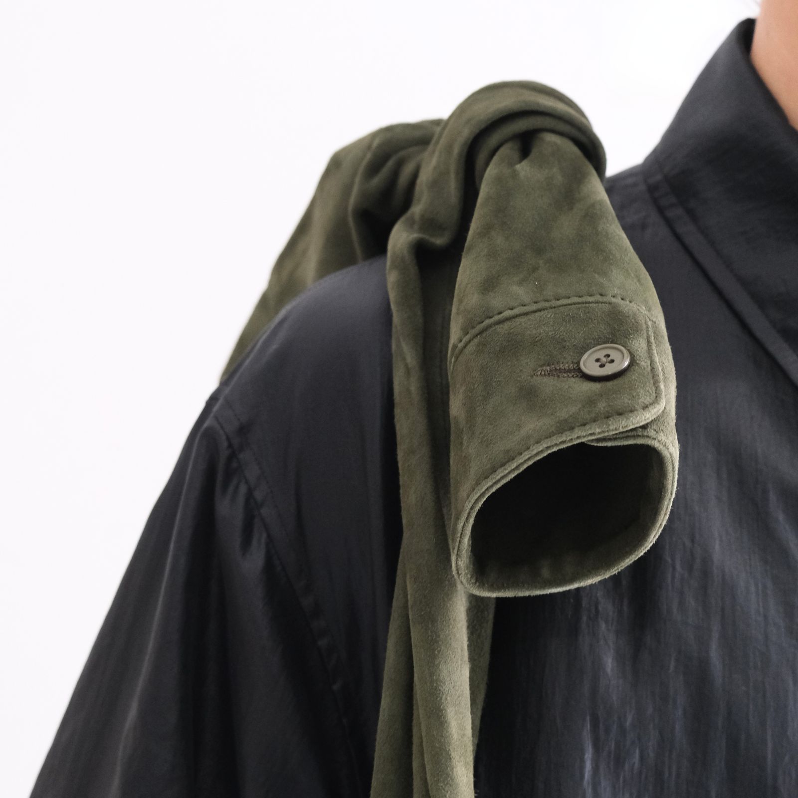 【残り1点】SHIRT CUFFS BAG（GREEN）