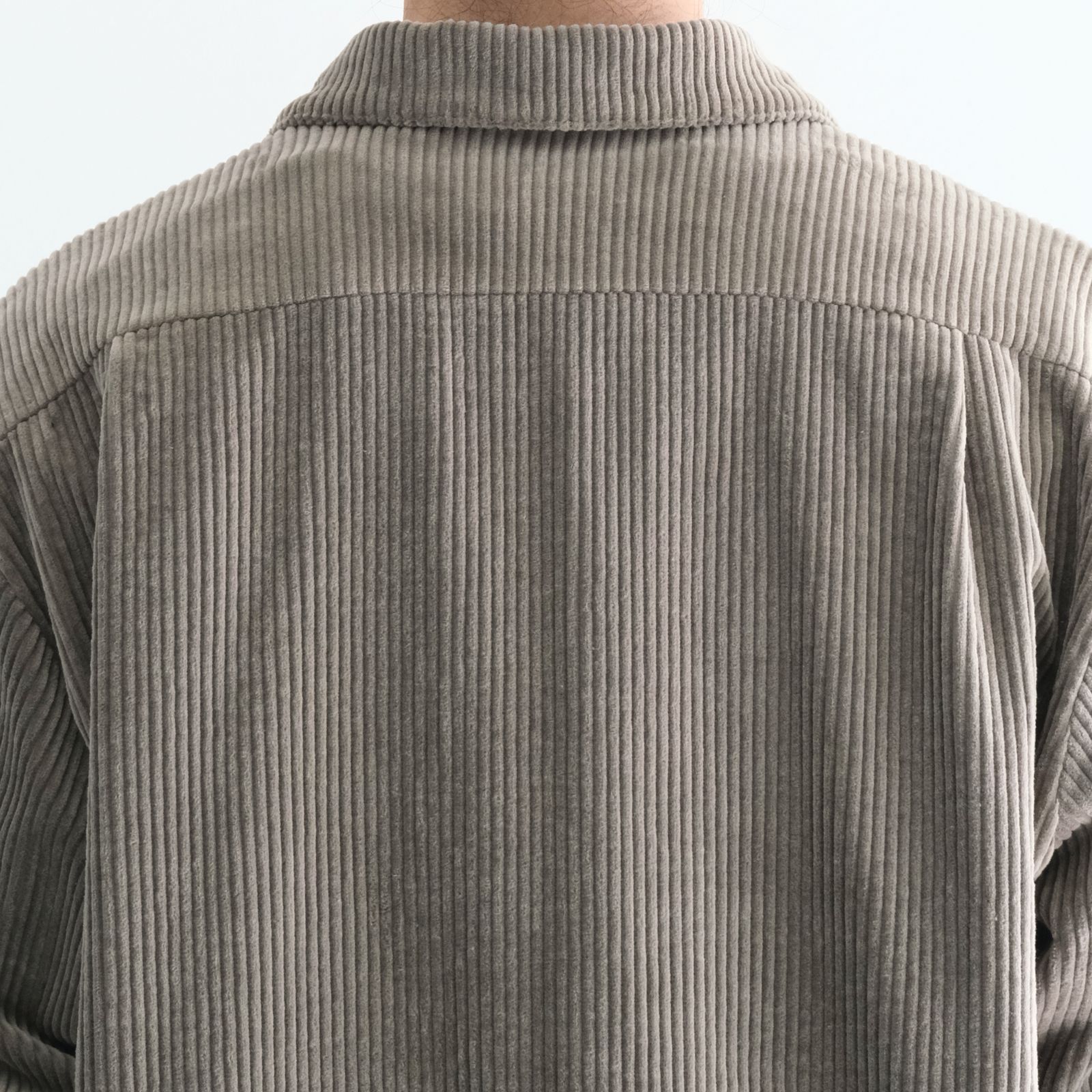 【残り1点】Corduroy Skipper Shirts（Beige）