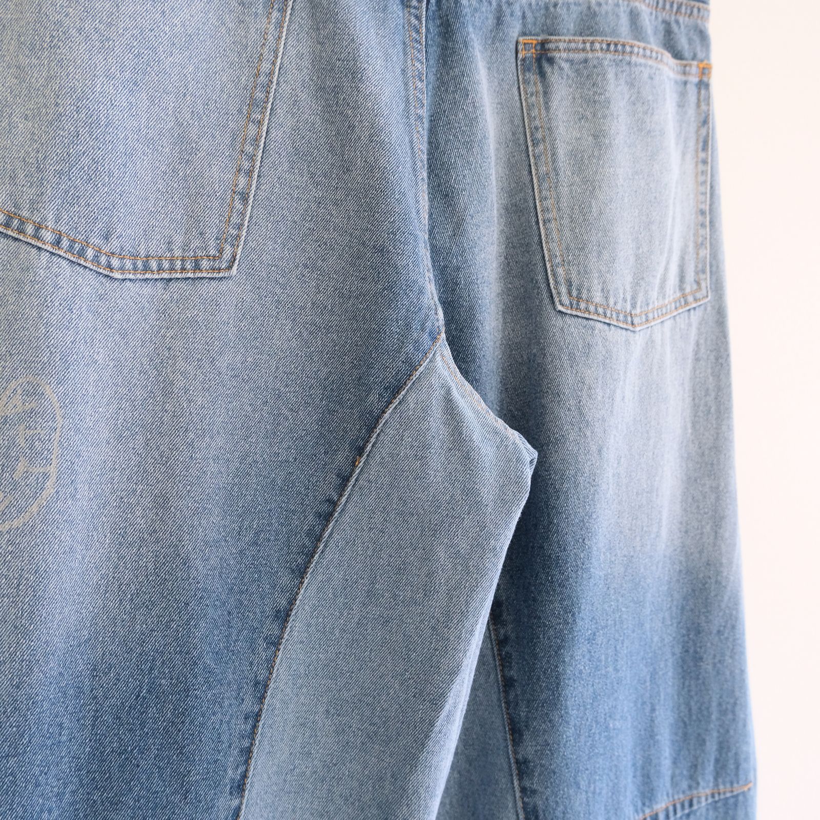 3D DENIM PANTS / パンツ / デニム / デニムパンツ / BLUE