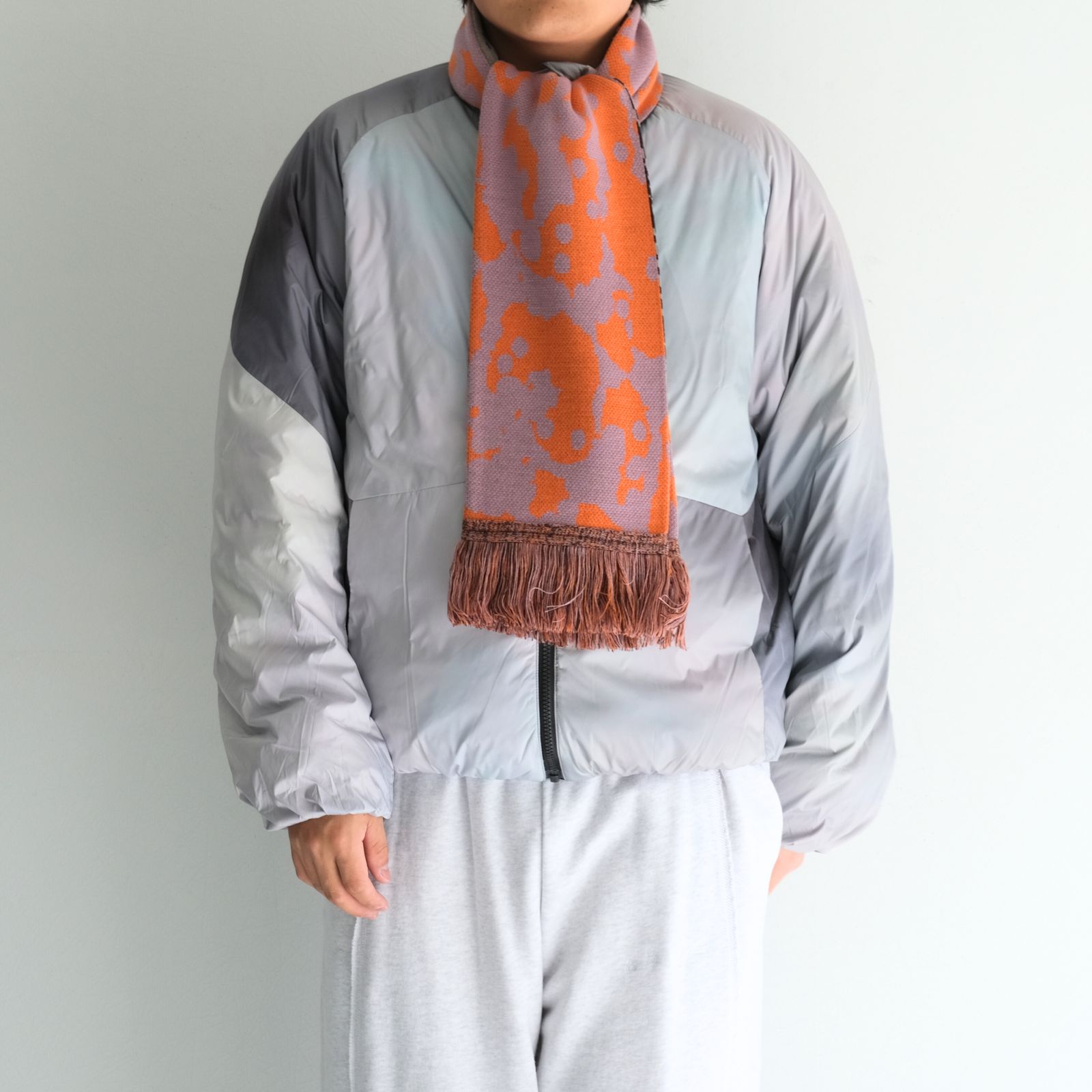 JACQUARD KNIT SOCCER SCARF / スカーフ / サッカースカーフ /  MULTI