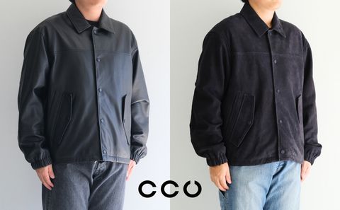 【CCU / シーシーユー】異なる表情のレザーから選ぶ、CCUが作るコーチジャケット。