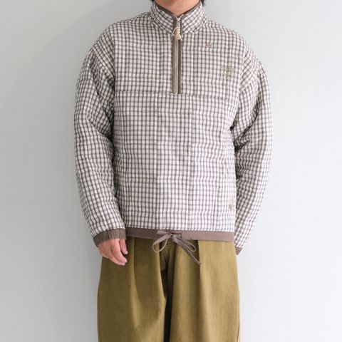 MINERAL PULLOVER / プルオーバー / ジャケット / キルティング / INTERRUPTED BEADS