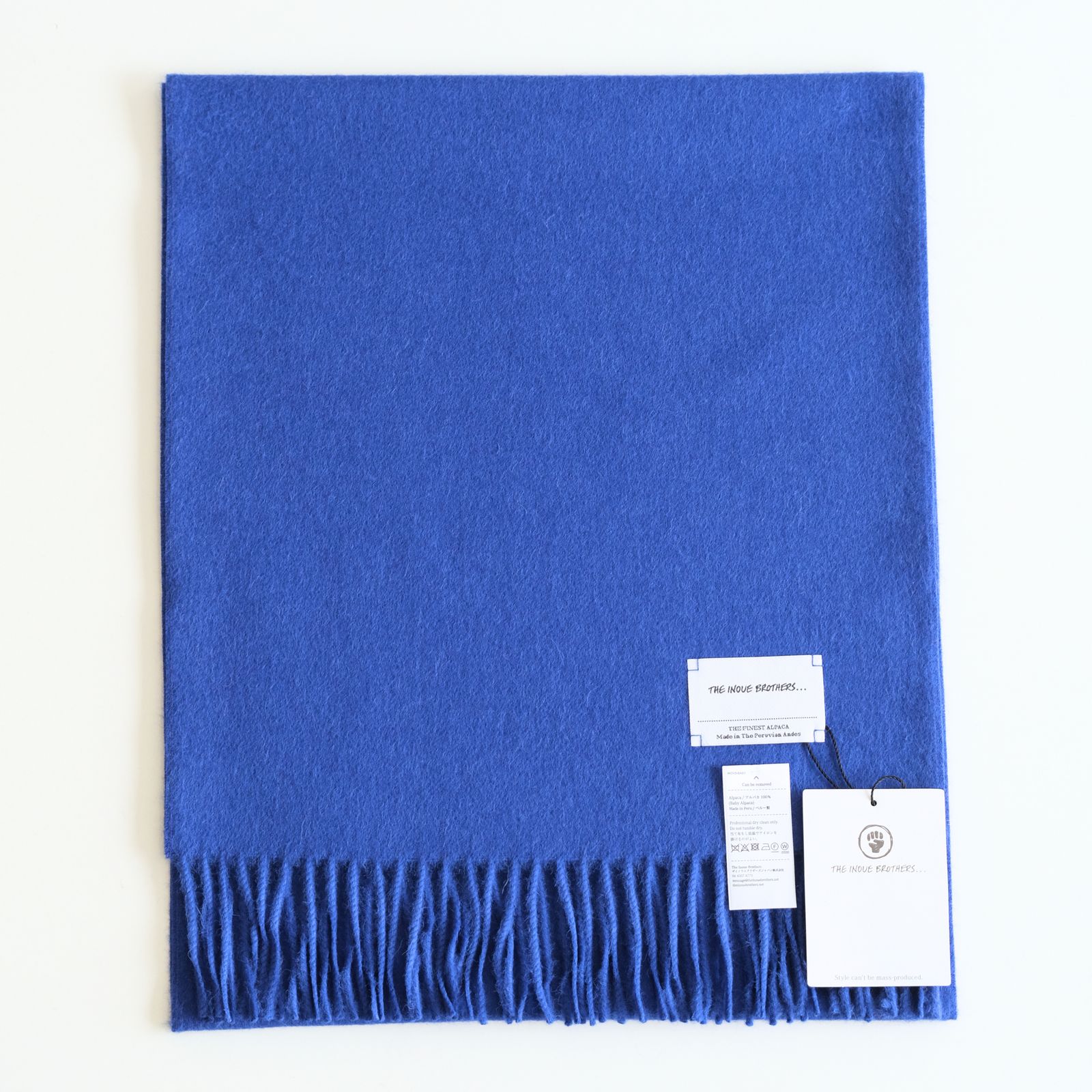 Brushed Scarf（Electric Blue）