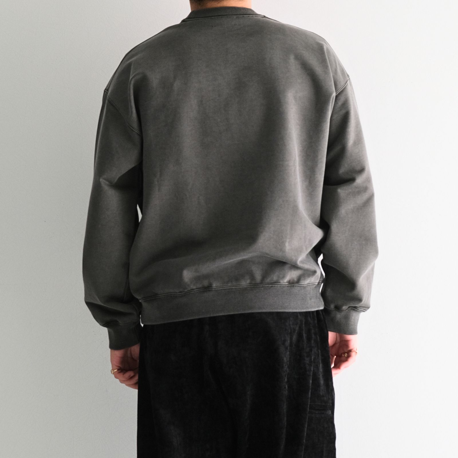 36G Pullover / スウェット / CHARCOAL / PIGMENT