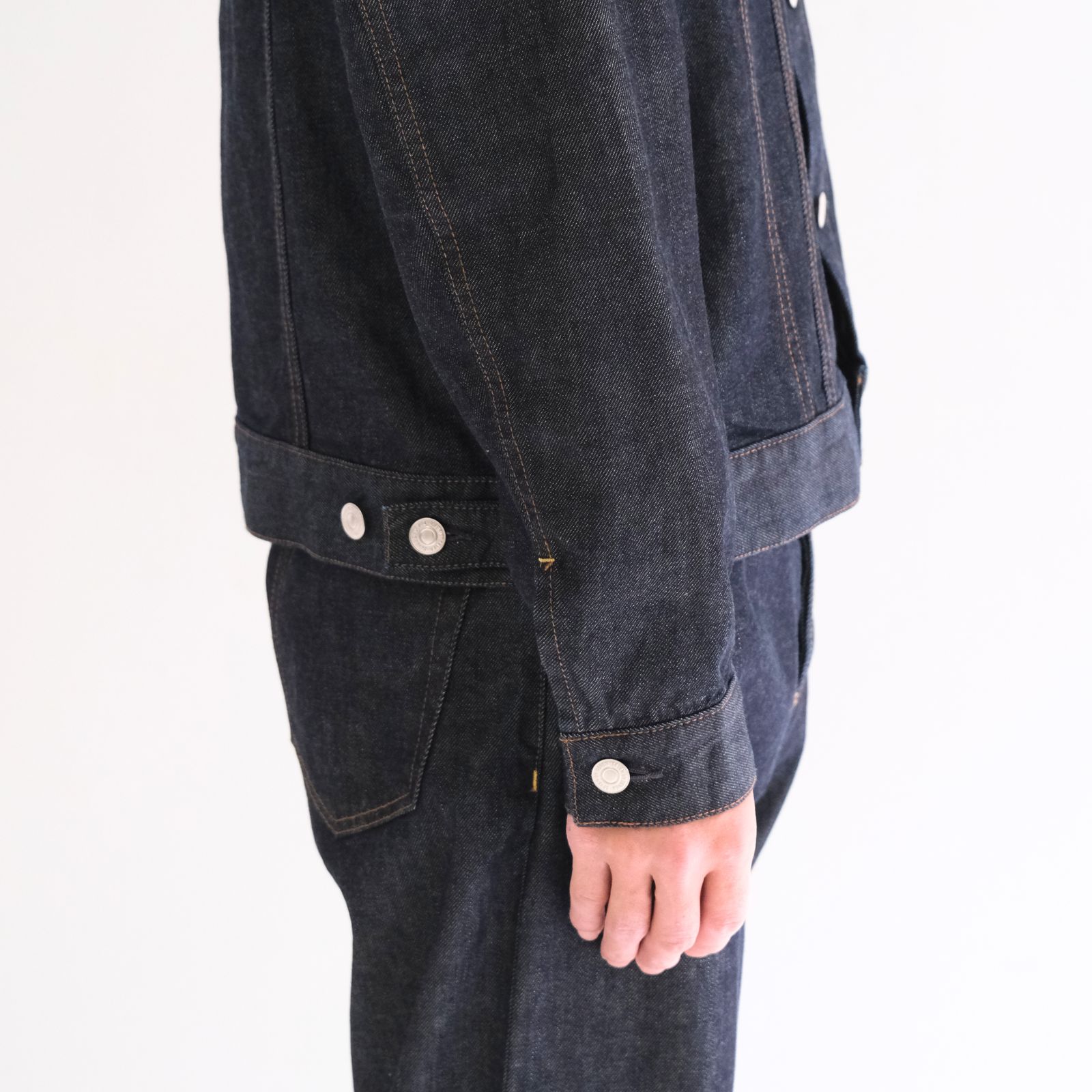 3RD TYPE TRUCKER JACKET  ‐10.5oz Supima Cotton Denim‐（Indigo ）