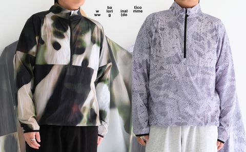 【bal / バル】グラフィックが映える極薄ウインドブレーカー。（LIGHT WEIGHT WIND SHELL JACKET）