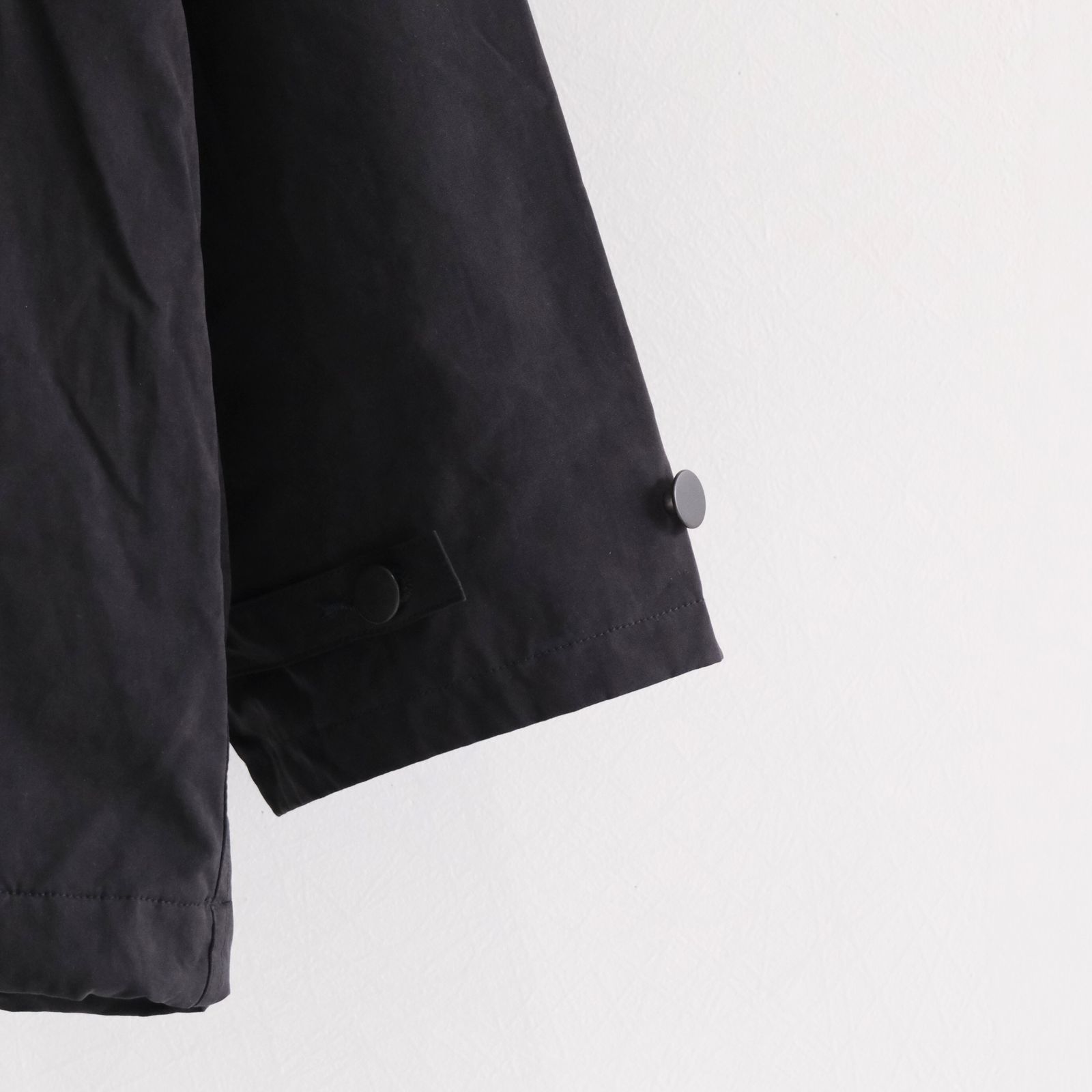 WAXED WEATHER PARKA / プルオーバー / パーカー / ワックス加工 / INK BLACK
