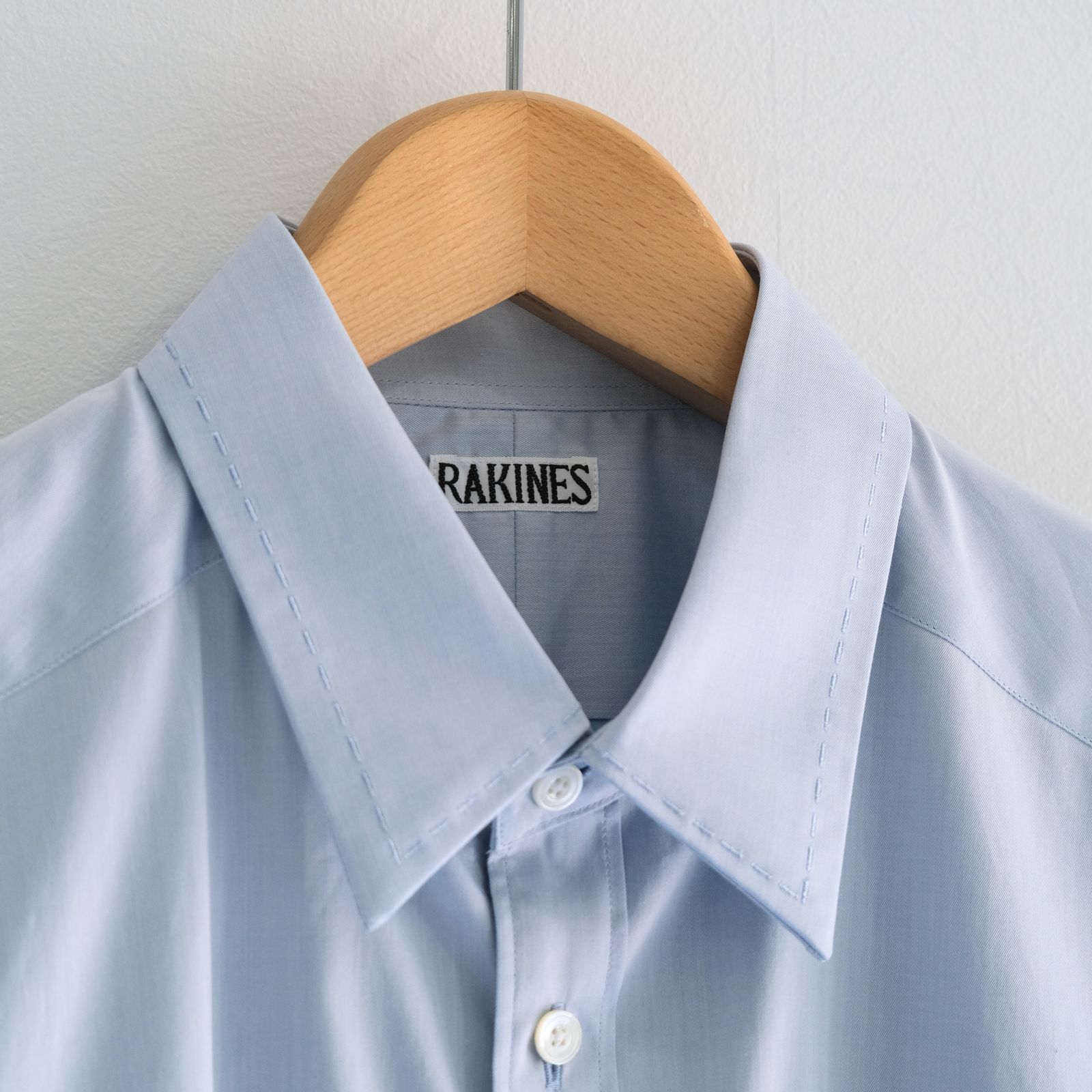 200/2R Twill Chambray Michels / シャツ / シャンブレー / Powder sax