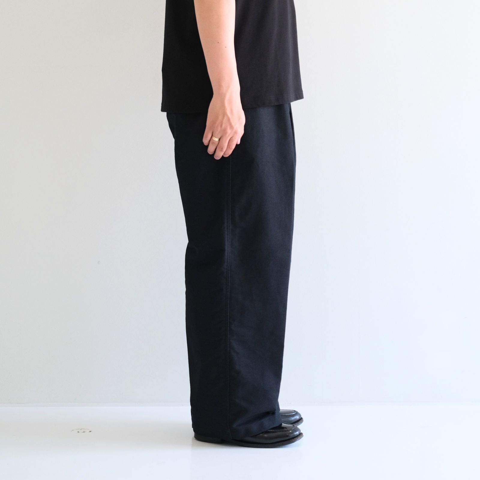Indigo mole skin Stam / パンツ / モールスキン / インディゴ / ネイビー