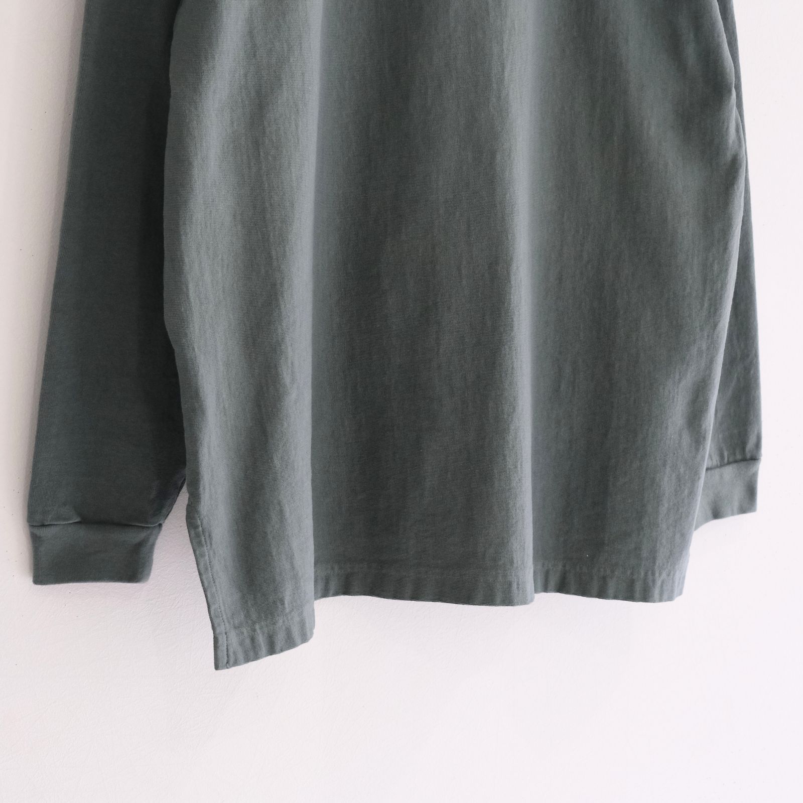 【残り1点】DETROIT LOGO CUTOFF LS TEE（FOREST GREEN）