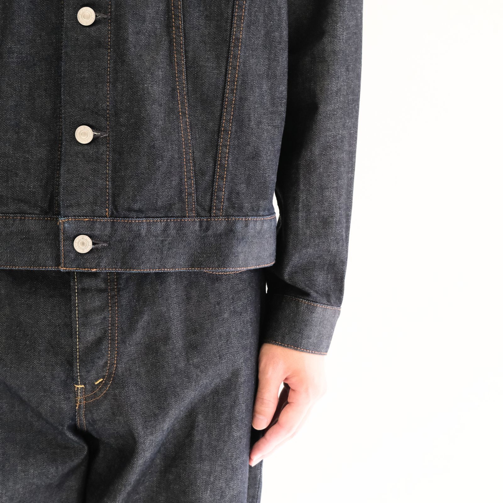 3RD TYPE TRUCKER JACKET  ‐10.5oz Supima Cotton Denim‐（Indigo ）