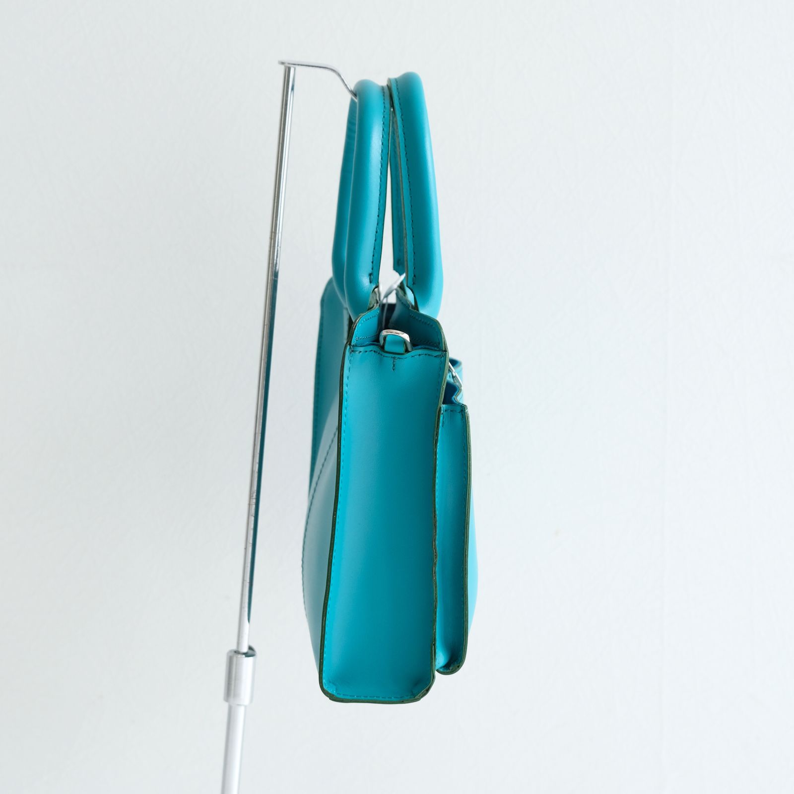 P.RECTANGLE LEATHER HELMET BAG PLAY / ヘルメットバッグ / EMERALD