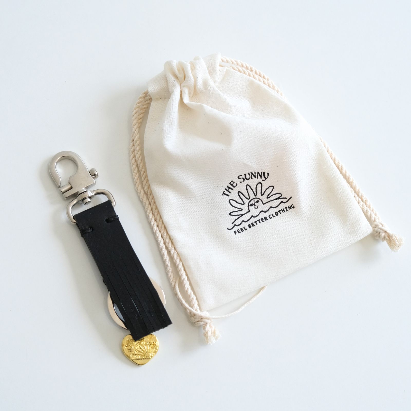 【残り1点】FRINGE KEY HOLDER（black）