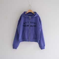 GEO ZIP HOODIE / ジップアップ / パーカー /  PURPLE