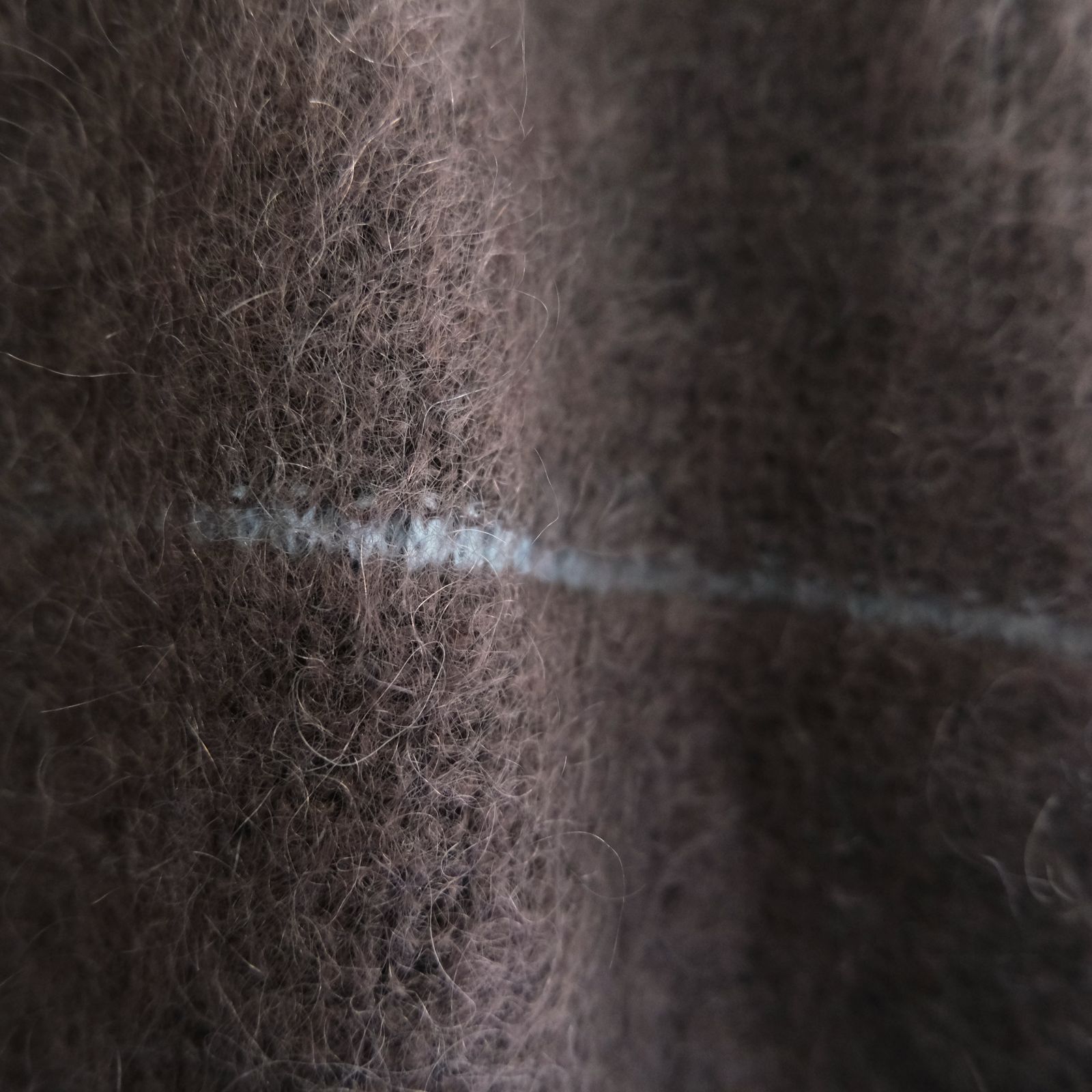 MOHAIR BOARDER CARDIGAN（BROWN）