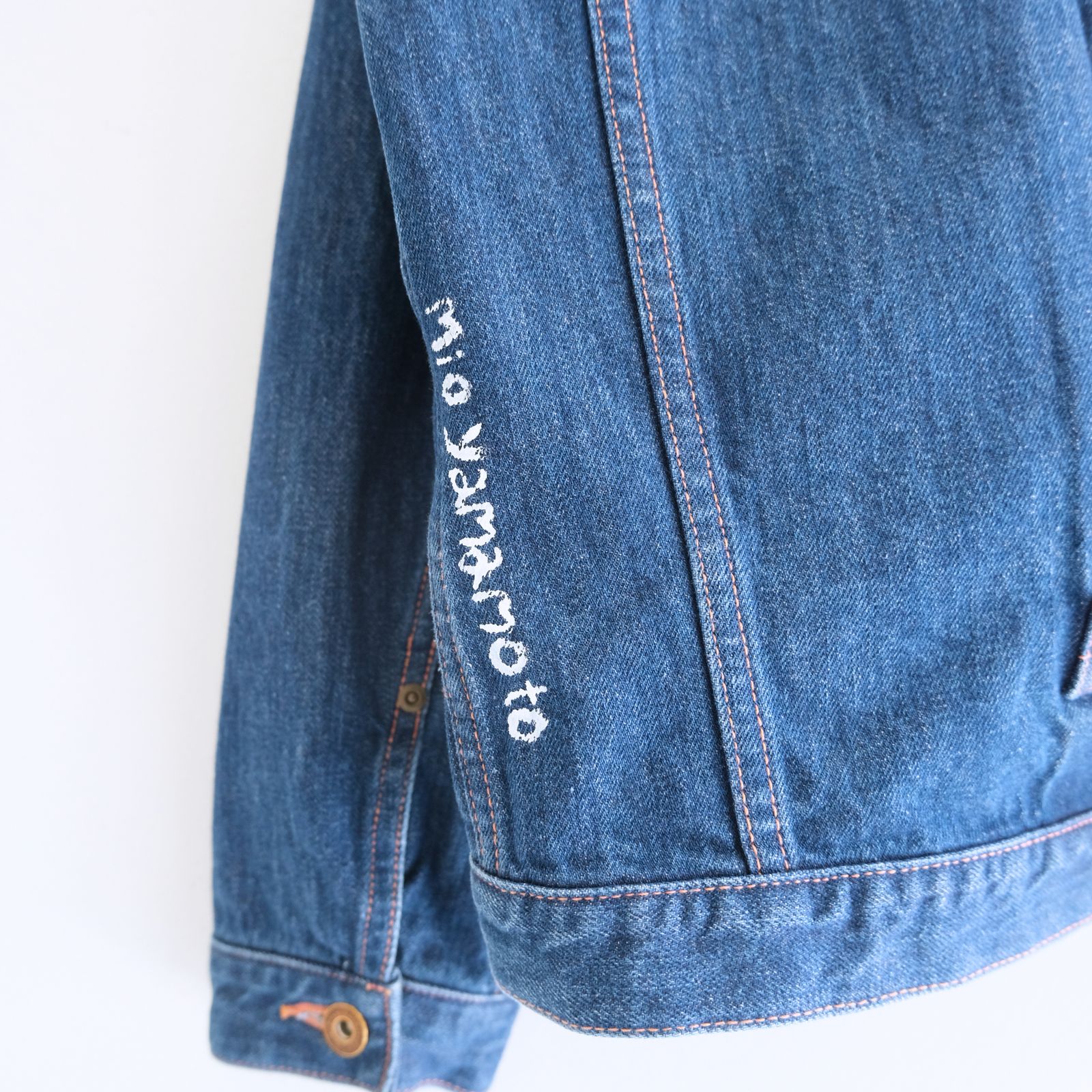 "ROEBUCK" Type-50s Hand Painted Jacket feat. MIO YAMAMOTO / 「ROEBUCK」タイプ50s ハンドペイントジャケット feat. ミオ ヤマモト（BLUE）